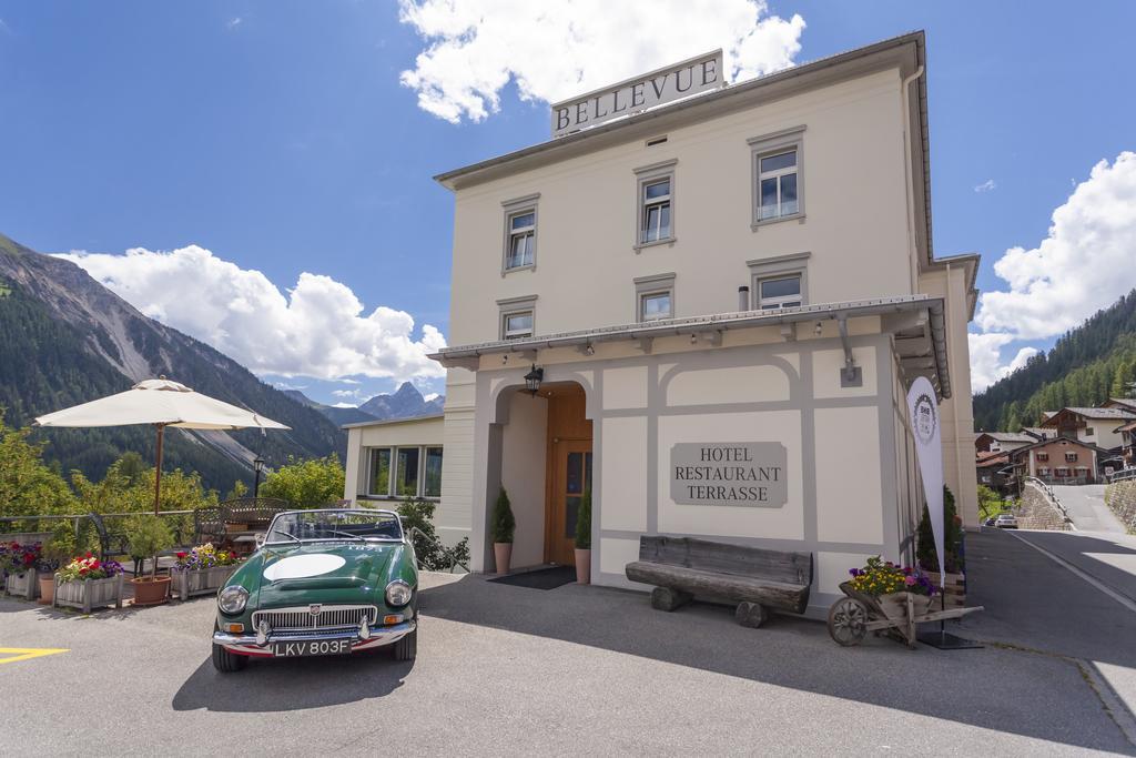 Boutique-Hotel Garni Bellevue Davos Wiesen Exterior foto