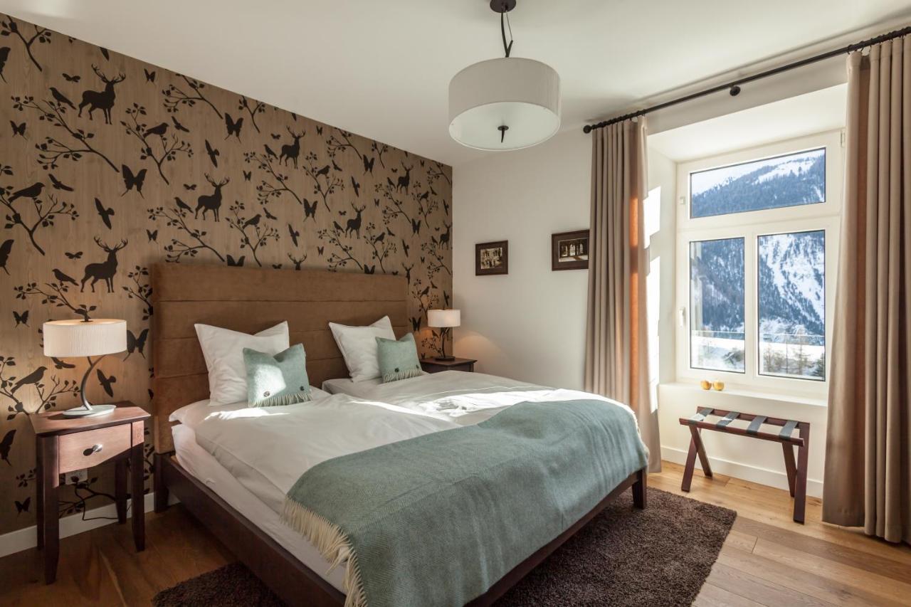 Boutique-Hotel Garni Bellevue Davos Wiesen Quarto foto